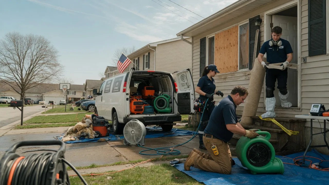 Water Damage Restoration in Lawrence, NE near me